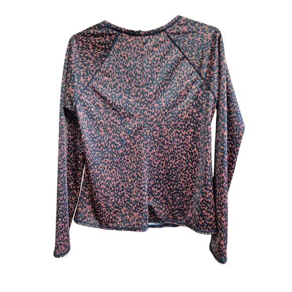 Women's Long Sleeve Crew Neck Rash Guard Medium - Picture 4 of 5